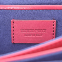 Emilio Pucci Handtasche in Braun/Pink