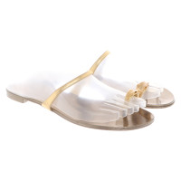 Giuseppe Zanotti Sandalen aus Leder in Gold