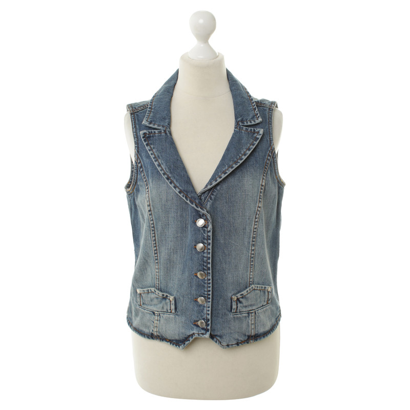 Escada Denim vest blauw