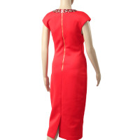 Ted Baker Midi Dress in Red