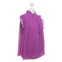 Bash Top Viscose in Violet