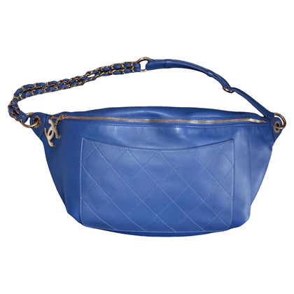 Chanel X Pharrell Williams Shoulder bag Leather in Blue