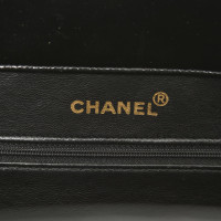 Chanel Shopper Lakleer in Zwart