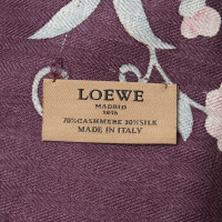 Loewe Tuch mit floralem Muster