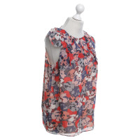 L.K. Bennett top with a floral pattern
