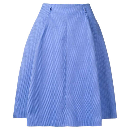 Moschino Cheap And Chic Gonna in Cotone in Blu