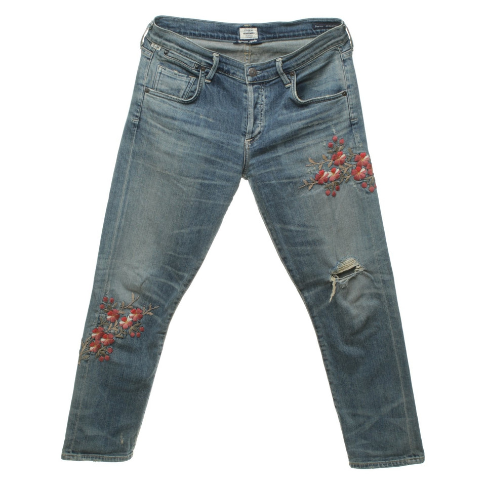 Citizens Of Humanity Bestickte Jeans