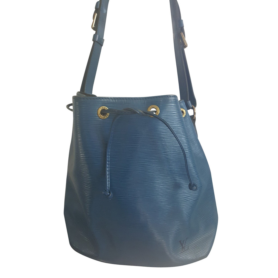 Louis Vuitton "Noé Epi Leder" in Blau