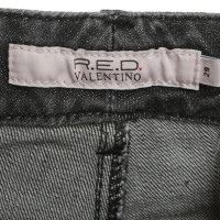 Red Valentino Grey jeans with washing