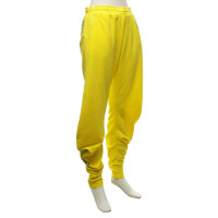 Armani trousers in yellow