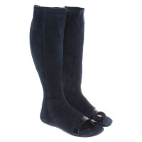 High Use Boots Suede in Blue