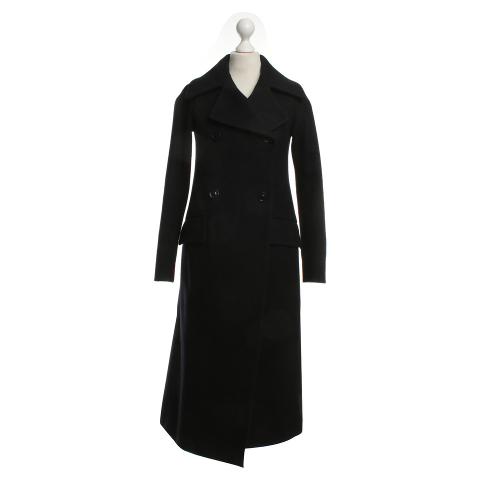 Jil Sander Wool coat in black