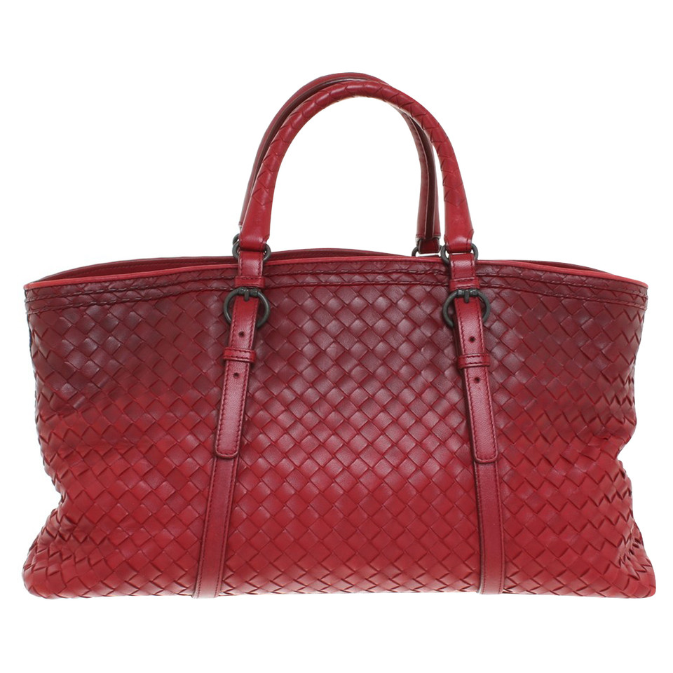 Bottega Veneta Handtas in rood