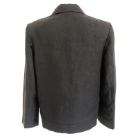 Aquascutum Giacca/Cappotto in Lino in Nero