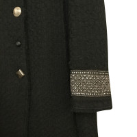 Maliparmi Lange jas in zwart