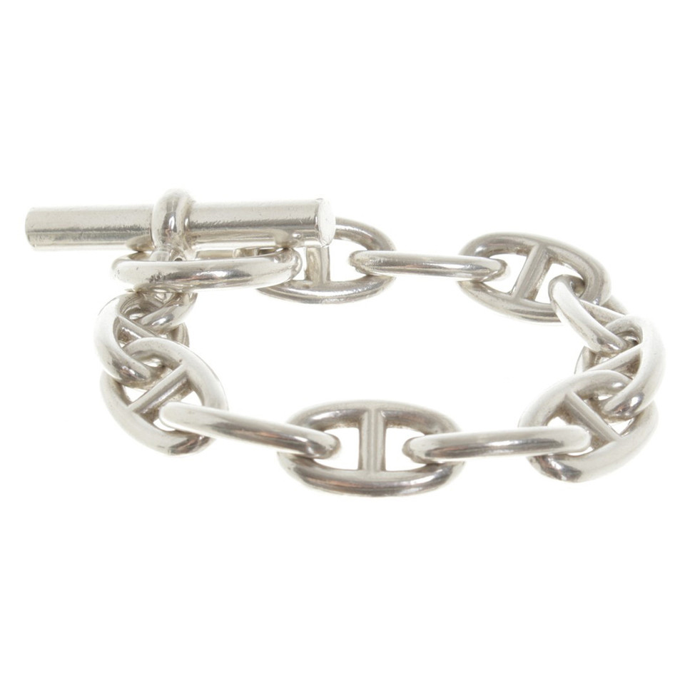 Hermès Bracciale "Chaine d'Ancre" in argento