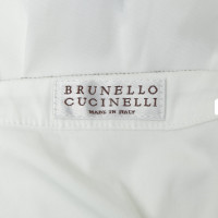 Brunello Cucinelli Camicetta con pietre decorative