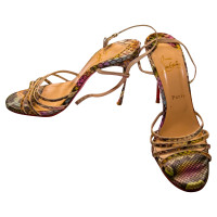Christian Louboutin Sandals made of Python leather 