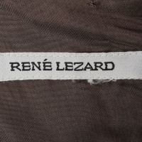 René Lezard Kleid in Grau
