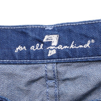 7 For All Mankind Blauwe spijkerbroek