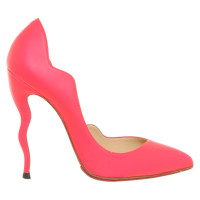 Christian Louboutin Pumps/Peeptoes Leather in Pink