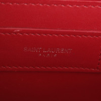 Saint Laurent Beslagen Satchel Bag