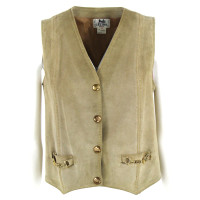 Céline leather vest