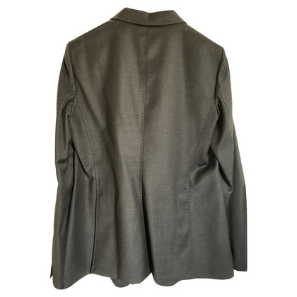 Giorgio Armani Blazer aus Wolle in Grau