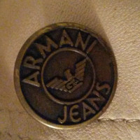 Armani Jeans Leder-Blazer