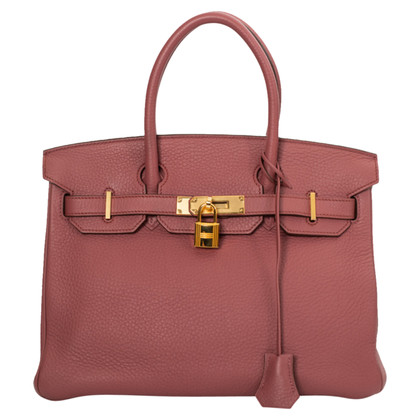 Hermès Birkin Bag 30 Leather in Pink