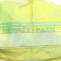 Hermès Tuch mit Fisch-Print