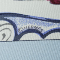 Hermès Seidentuch in Blautönen