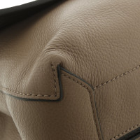 Coccinelle Handtas Leer in Taupe