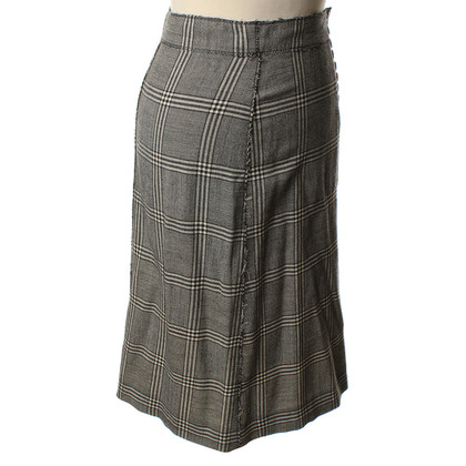 Philosophy Di Alberta Ferretti skirt with Prince of Wales check patterns