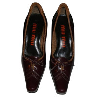 Miu Miu Pumps/Peeptoes en Cuir