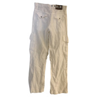 Dolce & Gabbana Trousers Linen in White