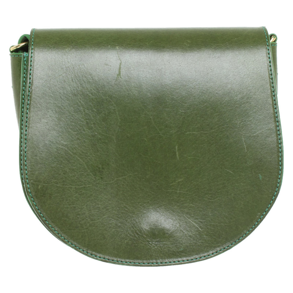 Closed Handbag Leather in Green