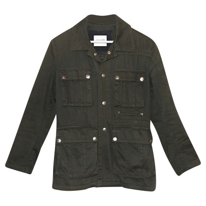 Bikkembergs Jacket/Coat Cotton in Khaki