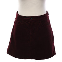 7 For All Mankind Skirt in Bordeaux