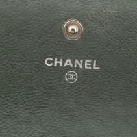 Chanel Portemonnaie in Grün