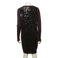 Diane Von Furstenberg Robe avec bordure en sequins