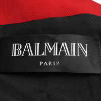Balmain Blazer Wool in Red
