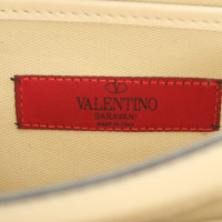 Valentino Garavani Va Va Voom aus Leder in Creme