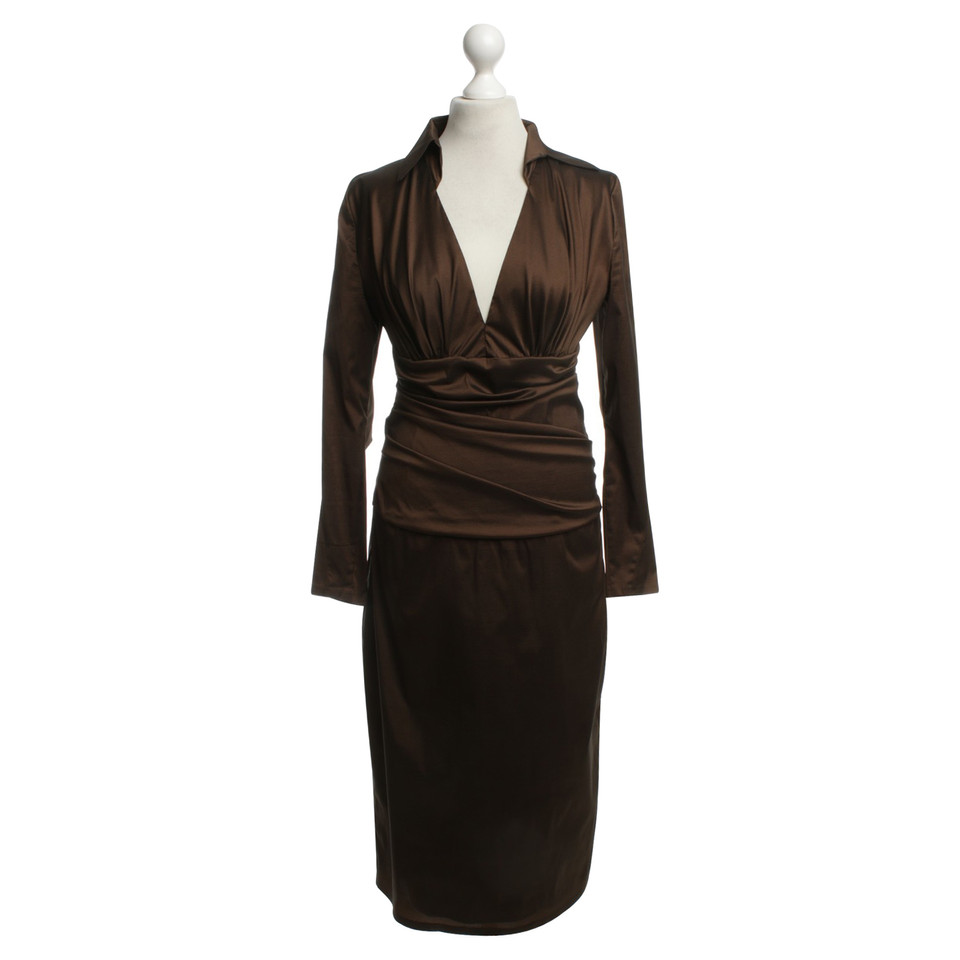 Talbot Runhof Dress in brown