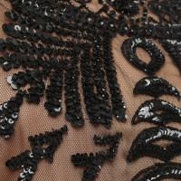 Alberta Ferretti Kleid mit schwarzem Muster