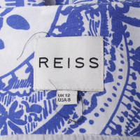 Reiss Dress with pattern in blue