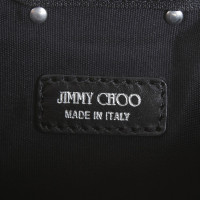 Jimmy Choo clutch noir avec des rivets