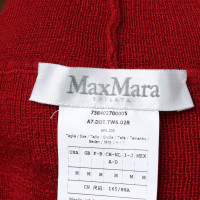 Max Mara Maglieria in Cashmere in Rosso