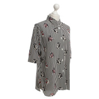 Jil Sander blouse en soie avec motif