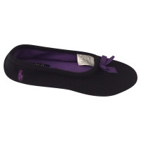 Polo Ralph Lauren Slipper/Ballerinas in Schwarz